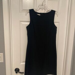 Dressbarn Black Sleeveless Sheath Mini Dress